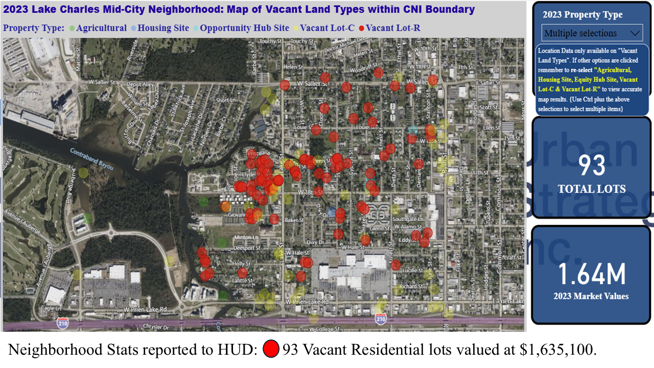 2023 Vacant Property Map - Residential
